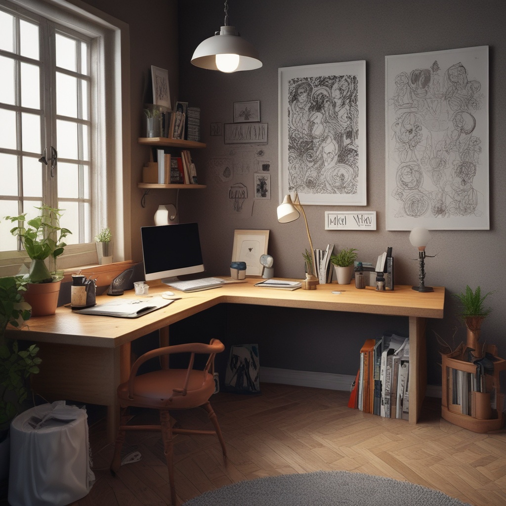 Creative studio work